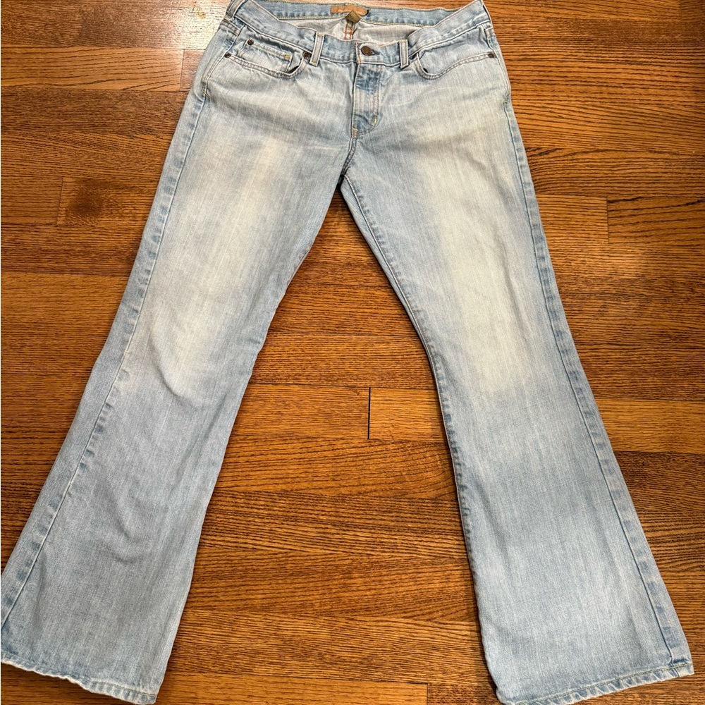 Abercrombie & Fitch Blue Flare Wide Leg Jeans, Madison Flare, A&F Y2K Millennial